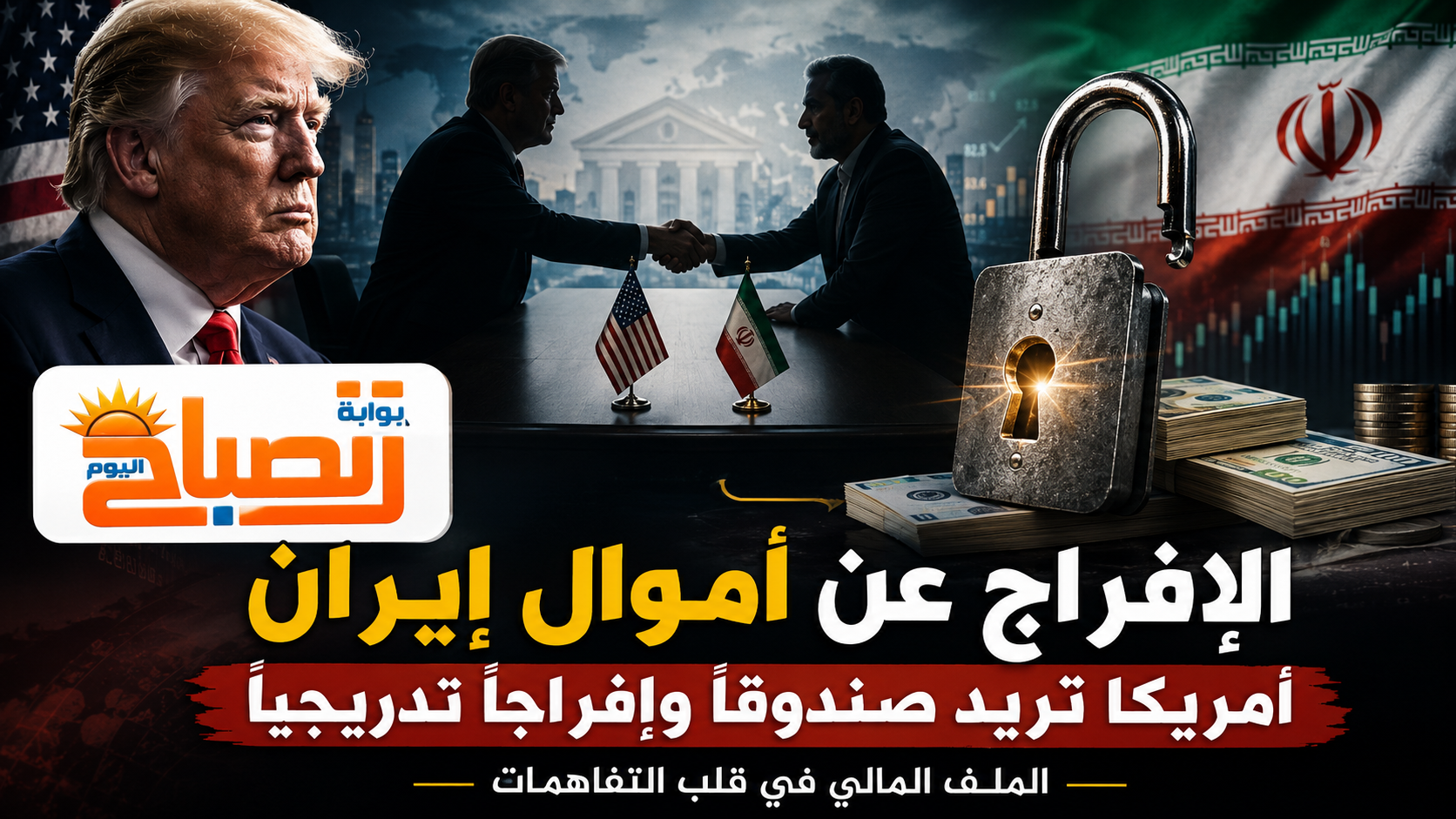 «مليارات إيران المحتجزة».. واشنطن تساوم طهران على أأموالها المجمدة داخل صندوق مشروط